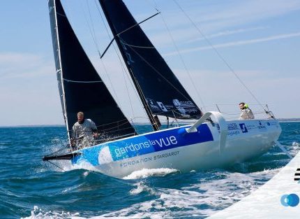 Photo du bateau Gardons la vue avec la Transat en double (Concarneau-Saint Barthélémy) et la fondation Stargardt